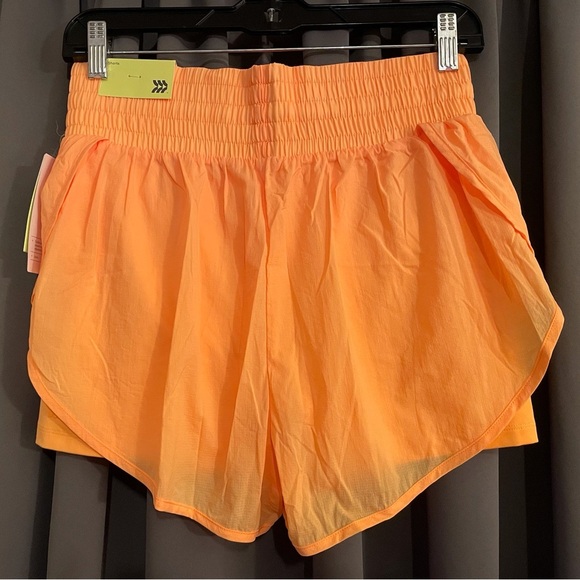 All In Motion Tulip Shorts in Orange - Picture 2 of 7